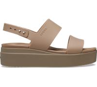 Crocs Brooklyn Low Sandales Femmes Latte/Mushroom 34