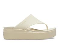CROCS Brooklyn Tongs femme Bone Blanc - Semelle compensée LiteRide™ 45 mm - 36/37 39/40