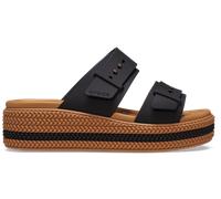 Crocs Brooklyn Woven Buckle Sandales Femmes Black 36