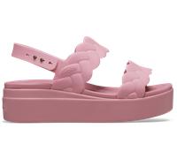 Crocs Brooklyn Woven Low Sandales Femmes Rosette 39