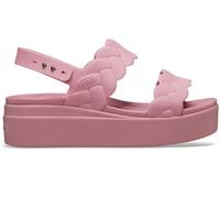 Crocs Brooklyn Woven Upper Flat Sandals Rosette 4 (36-37) Female