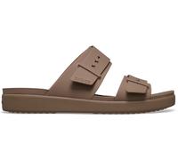 Crocs Brown Brooklyn Buckle Low Sandals