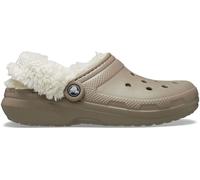 Crocs Brown Classic Fleece Lined Sandals