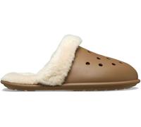 Crocs Brown Classic Fuzz Scuff Slippers
