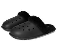 Crocs Chaussons classiques unisexes pour adulte, noir, 12 Women/10 Men