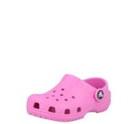 Crocs Chaussure basse 'Classic' rose / noir / blanc, Taille 25-26