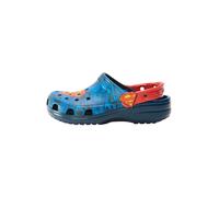 Crocs Chaussures ouvertes bleu / rouge / noir, Taille 34-35