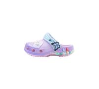 Crocs Chaussures ouvertes 'Classic Bluey' bleu clair / lavande / rose / noir, Taille 25-26
