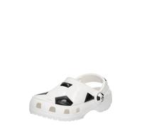 Crocs Chaussures ouvertes 'Classic Soccer Ball' noir / blanc, Taille 22-23