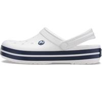 Crocs Chaussures ouvertes 'Crocband' bleu foncé / blanc, Taille 36,5