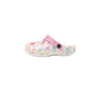 Crocs Chaussures ouvertes 'HKF Pastel Classic' bleu clair / rose clair / blanc, Taille 37-38