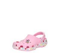 Crocs Chaussures ouvertes 'MckyFrndsMinnieCls' bleu / jaune / rose clair / noir, Taille 30-31