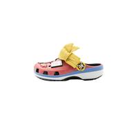 Crocs Chaussures ouvertes 'One Piece Luffy CLASSIC' bleu / jaune / rouge / noir, Taille 32-33