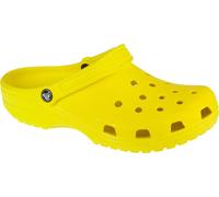 Crocs Classic 10001-76M, tongs, unie, jaune, taille : 38/39