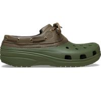 Crocs Classic Boat Shoe Chaussures Unisex Army Green / Walnut 36