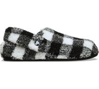 Crocs Classic Buffalo Check Cozzzy Slipper Babouche Unisex Black / White 36