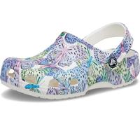 Crocs Classic Butterfly Clog Kids 208297, Chaussons Unisexe-Adulte, White Multi, 33 EU