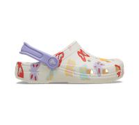Crocs - Classic Butterfly Graphic - Sandales enfant Chalk - 27 - 28
