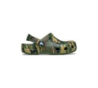 Crocs - Classic Camouflage Clog T - Sandales enfant Army Green / Multi - 20 - 21