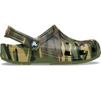 Crocs Classic Camouflage Sabots Enfants Army Green / Multi 37