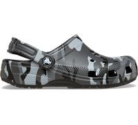 Crocs Classic Camouflage Sabots Enfants Black/Slate Grey 28