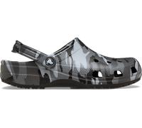 Crocs Classic Camouflage Sabots Unisex Black/Slate Grey 48