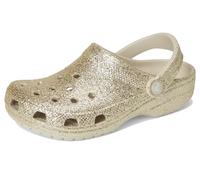 Crocs Classic Chunky Glitter Clog K Sabot, grès, 35 EU
