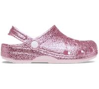 Crocs Classic Chunky Glitter Sabots Enfants Pink Milk 32