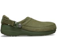 Crocs Classic Crafted Vegan Suede Sabots Unisex Army Green 46