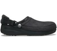 Crocs Classic Crafted Vegan Suede Sabots Unisex Black 34
