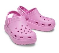 Crocs Classic Cutie Junior - Sabot enfant rose en EVA, bride de talon ajustable 29/30