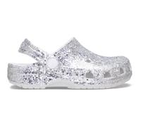 Crocs Toddler Classic Dazzle Glitter Sabots Enfants Silver 25