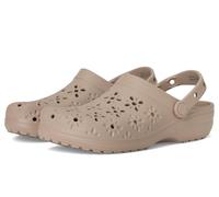 Crocs Classic Floral Cut-Out Clog 39-40 EU Taupe