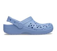 Crocs - Classic Floral Cut Out Clog - Sandales enfant Blue Haze - 29 - 30