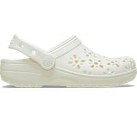 Crocs Classic Floral Cut-Out Sabots Enfants Chalk 29