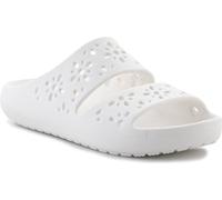Crocs Classic Floral Cut Out Sand Couleur Blanc