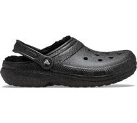 Sabots femmes Crocs Classic Fuzz Lined Glitter Clog Noir 36 / 37