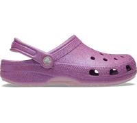 Crocs Classic Iridescent Glitter Sabots Unisex Hydrangea 36