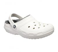 Crocs - Classic Lined Clog - Sandales - EU 37-38 - white / grey