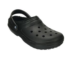 Crocs - Classic Lined Clog - Sandales - US M8 / W10 | EU 41-42 - black / black