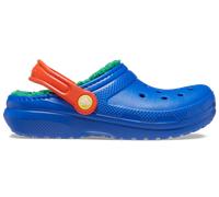 Crocs Classic Lined Sabots Enfants Blue Bolt / Multi 32