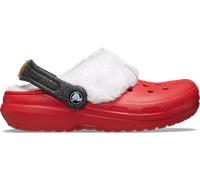 Crocs Classic Lined Santa Sabots Enfants Varsity Red / Multi 32