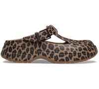 Crocs Classic Mary Jane Animal Sabots Unisex Sepia / Leopard 36