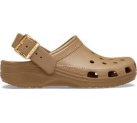 Crocs Classic Metallic Buckle Sabots Unisex Sepia 36