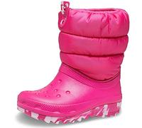 Crocs Classic Neo Puff Boot Toddler 207683-6X0, Girl Boots,Winter Boots, Pink, 27/28 EU