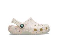 Crocs Classic Paint Splatter Tongs Enfants - beige, multicouleur 29-30