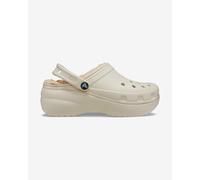Crocs Classic Platform Lined Clog 38-39 EU Bone