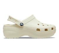 Crocs - Classic Platform Clog - Sandales femme Bone - 37 - 38