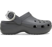 Crocs Classic Platform Dipped Buckle Sabots Femmes Carbon 34