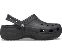 Crocs Classic Platform Glitter Sabots Femmes Black 41